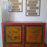 Madia - Credenza antica cinese del Ganzu