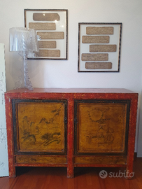 Madia - Credenza antica cinese del Ganzu