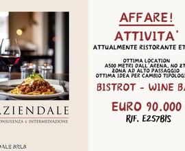 Aziendale - locale da adibire a bistrot/wine bar