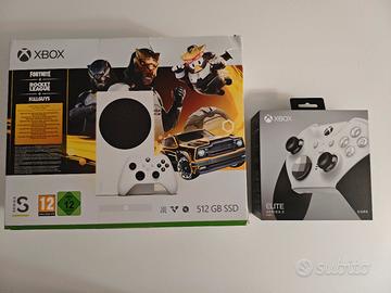XBOX SERIE S PIÙ JOYSTICK SERIE ELITE 2