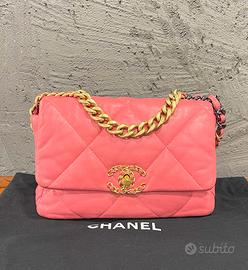 Borsa CHANEL 19, Rosa