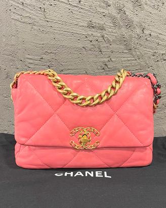 Borsa CHANEL 19, Rosa