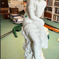 PREZIOSAsculturaPORCELLANAispiratPRIMAVERAdiMOREAU