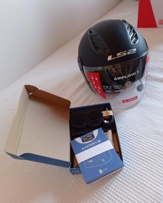 Casco con interfono