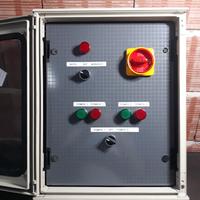 Quadro elettrico per l'avviamento di 1-2 pompe 380
