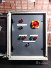 Quadro elettrico per l'avviamento di 1-2 pompe 380