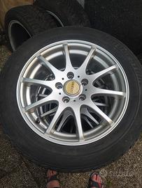  205/55/R16 4 cerchi "dezent" + gomme Bridgestone 
