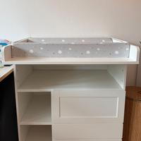 Fasciatoio/scrivania bambino, SMÅSTAD  IKEA bianco