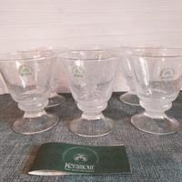 set 6 bicchieri acqua 