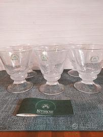 set 6 bicchieri acqua 