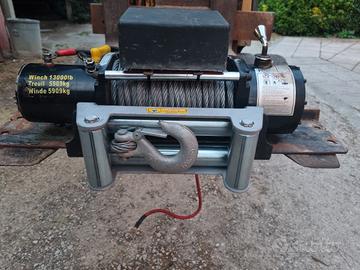 verricello elettrico 13000 libbre