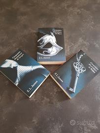 Libri trilogia Cinquanta sfumature E.L.James