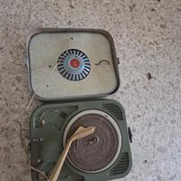 giradischi a valigetta Audax vintage 