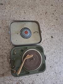 giradischi a valigetta Audax vintage 