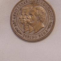 Medaglia 50 anni Statuto 1898