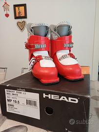 scarponi sci head tg. 19.5 mp 30/31 eu