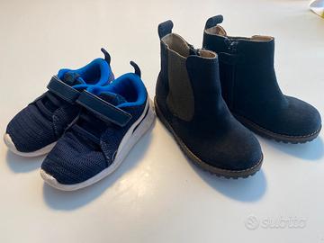 Due paia di scarpe per bambino taglia 24