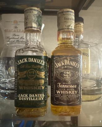 Jack daniels da collezione whisky mignon