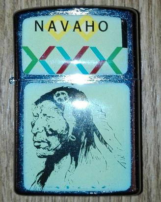 Accendino NAVAHO ORIGINALE Edizione Limitata Raro