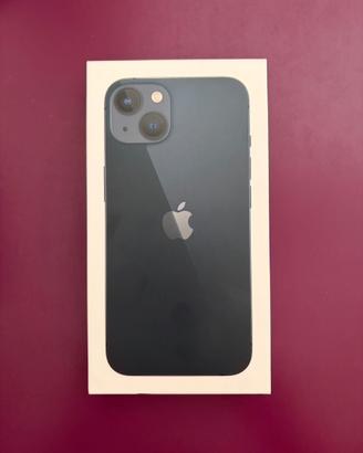 Iphone 13 nero con caricatore