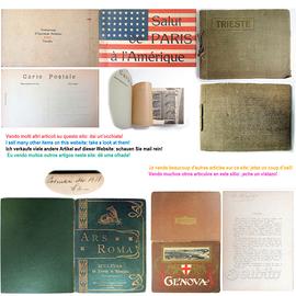 Parigi, Trieste, Genova, Ars Roma - cartoline 900
