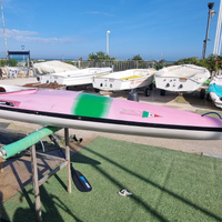 Kayak resinvetro, leggero e stabile. 420cm