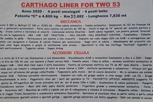 Camper motorhome Carthago Liner for two I 53