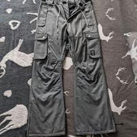 Pantaloni snowboard grigio marca DOPE tg "L"