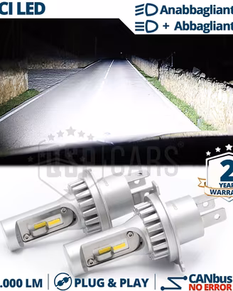 Lampadine LED H4 per MITSUBISHI LANCER EVO 92-96