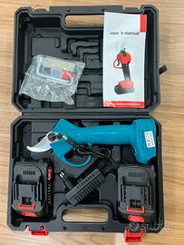 Forbici da potatura elettriche nuova 2 batterie