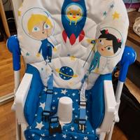 Seggiolone pappa con vassoio