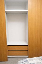 sala da pranzo e camera da letto