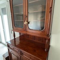 Credenza Napoletana con cristalliera