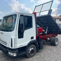 Iveco Eurocargo 60 ql ribaltabile e gru