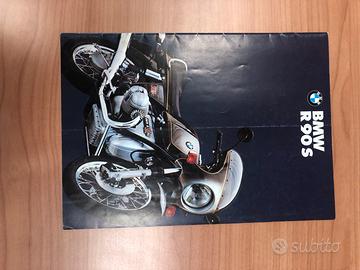 Depliant moto BMW R90 S originale italiano