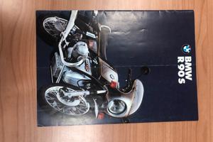 Depliant moto BMW R90 S originale italiano