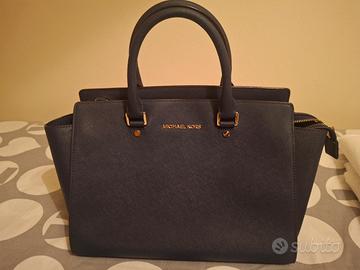 Borsa Blu M. Kors