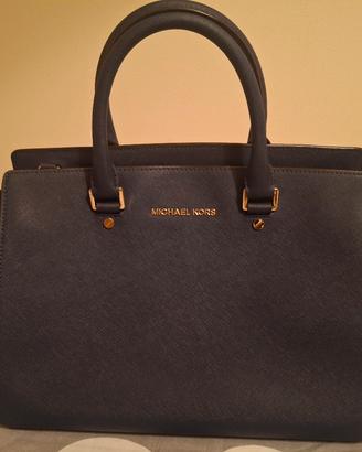 Borsa Blu M. Kors