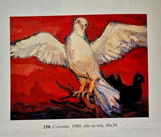 quadro incorniciato ad olio di Manfredo Acerbo 