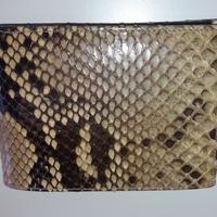 Portafogli Uomo Donna Portafoglio PELLE PITONE