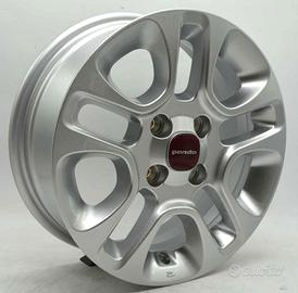4 Cerchi da 14' in Lega - Fiat - Panda New - 52065