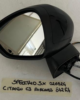 SPECCHIETTO RETROVISORE SINISTRO CITROEN C3 AirCro