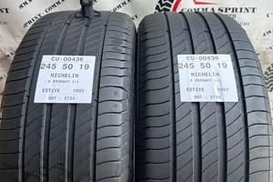 2 PNEUMATICI 245/50 R19 MICHELIN ESTIVE