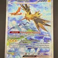 Pokémon 151 zapdos 202/165 appena sbustato