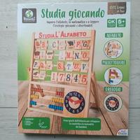 Gioco per bambini alfabeto sigillato orologio 