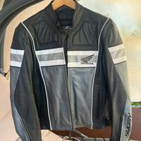 Giacca da moto in pelle Uomo SUOMY X HONDA