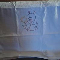 set completo carrozzina+copertina+2bavette