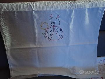 set completo carrozzina+copertina+2bavette