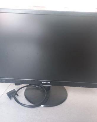 Monitor Philips 21,5" Full HD + cavi HDMI-DVI