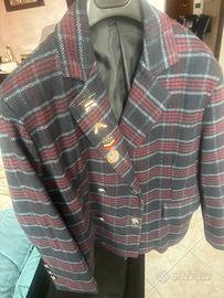 Giacca pesante scozzese Mitica & Co Tg. Unica
